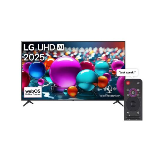 LG 75 inch 75UA80 4K UHD Smart TV webOS 25 real